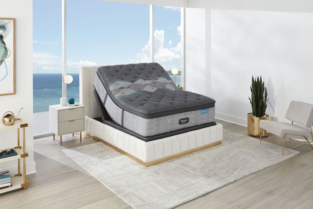 Simmons® Beautyrest® Harmony Lux™ Diamond Series Wrapped Coil Pillow Top Plush Queen Mattress 68