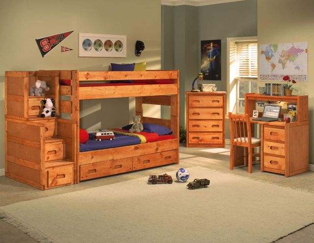 Trendwood Inc. Bunkhouse Twin Youth Trundle Bed 3