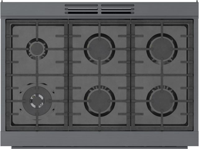 Bosch 800 Series 36" Stainless Steel Pro Style Dual Fuel Range 12