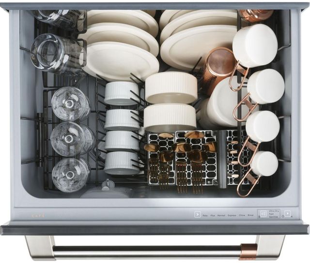Café™ 24" Matte Black Built-In Drawer Dishwasher 7