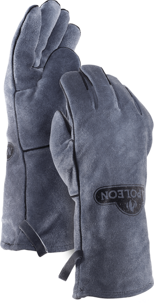 Napoleon Blue Genuine Leather BBQ Gloves