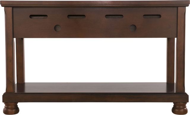 Signature Design by Ashley® Porter Rustic Brown Console Sofa Table 3