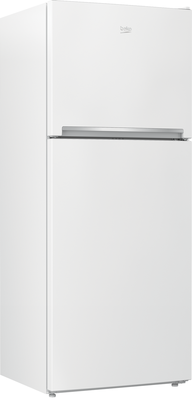 Beko 13.8 Cu. Ft. White Counter Depth Top Mount Refrigerator-1