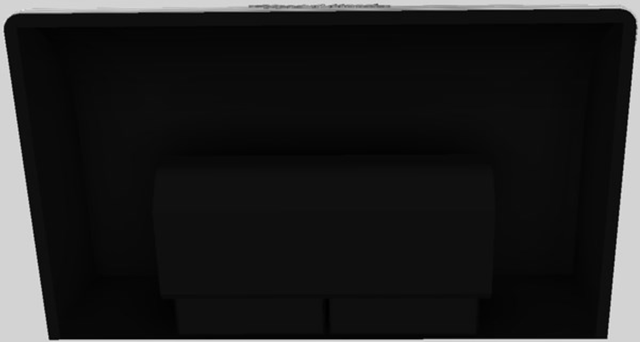 Vent-A-Hood® 36" Black Retro Style Under Cabinet Range Hood 3