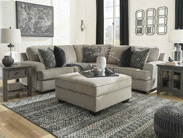 Signature Design by Ashley® Bovarian 2-Piece Stone Sectional | Fischer ...