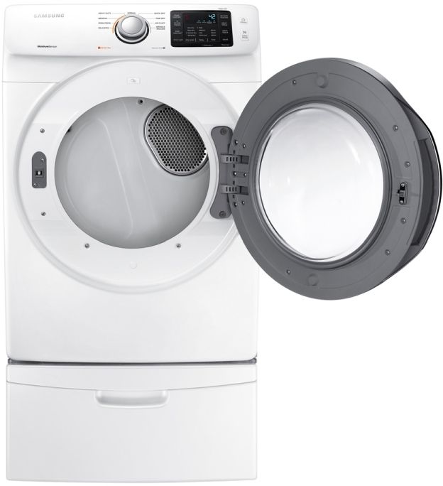 Samsung 5400 Series 7.5 Cu. Ft. White Front Load Electric Dryer 3