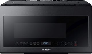 Samsung 2.1 Cu. Ft. Fingerprint Resistant Black Stainless Steel Over The Range Microwave