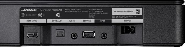 Bose® Black TV Speaker Soundbar 3