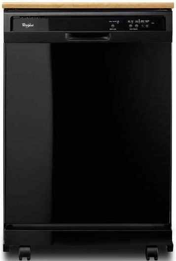 Whirlpool® 24" Portable Dishwasher-Black 0