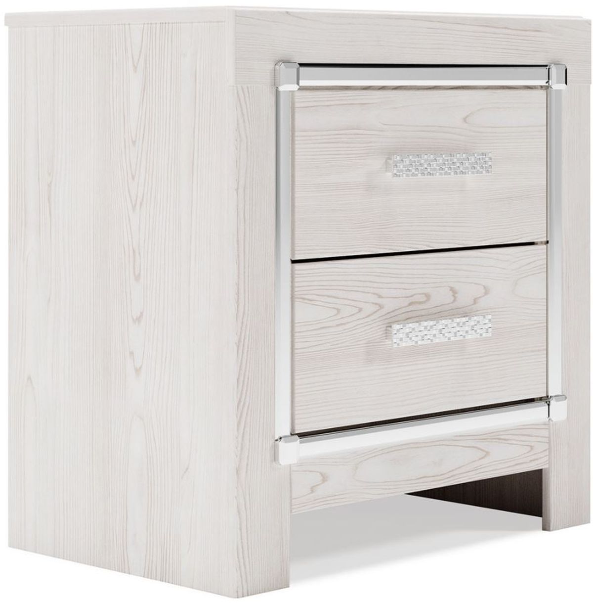 Signature Design by Ashley® Altyra White Two Drawer Nightstand