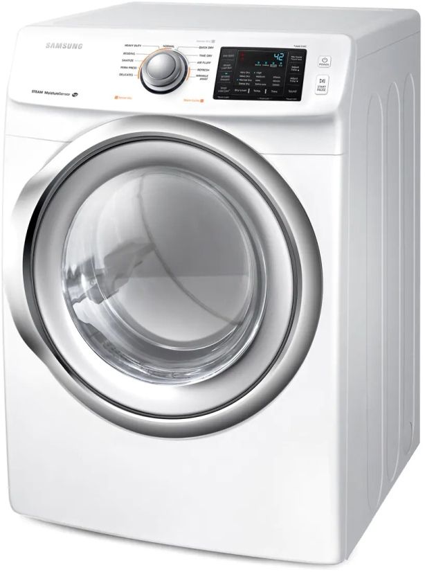 Samsung 7.5 Cu. Ft. White Electric Dryer 5