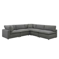 Garrison Charcoal 5 Pc Sectional