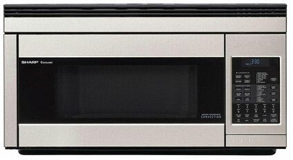 Sharp® 1.1 Cu. Ft. Stainless Steel Over The Range Microwave 
