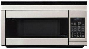 Sharp® 1.1 Cu. Ft. Stainless Steel Over The Range Microwave 