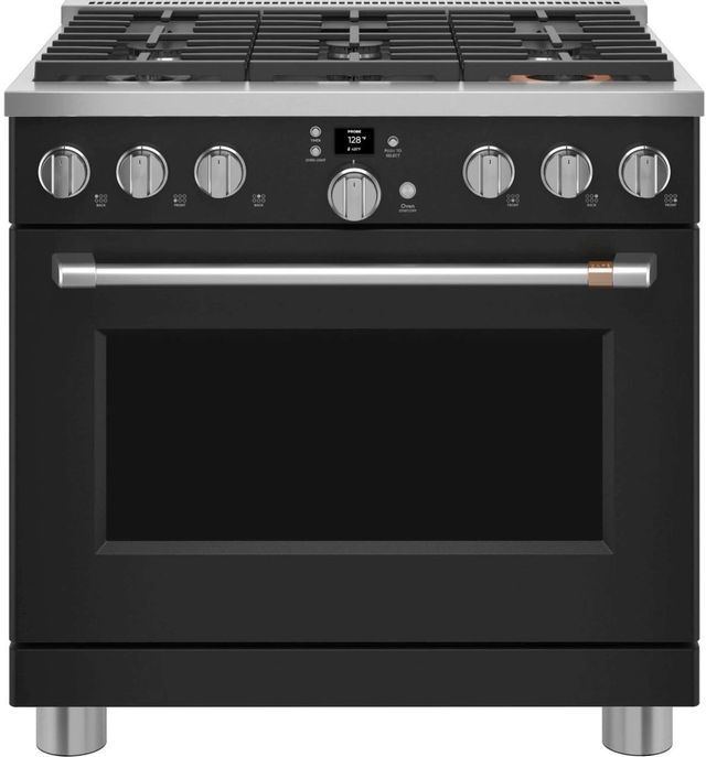 Café™ 36" Stainless Steel Pro Style Gas Range 5