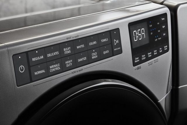 Whirlpool® 5.0 Cu. Ft. Chrome Shadow Front Load Washer 6