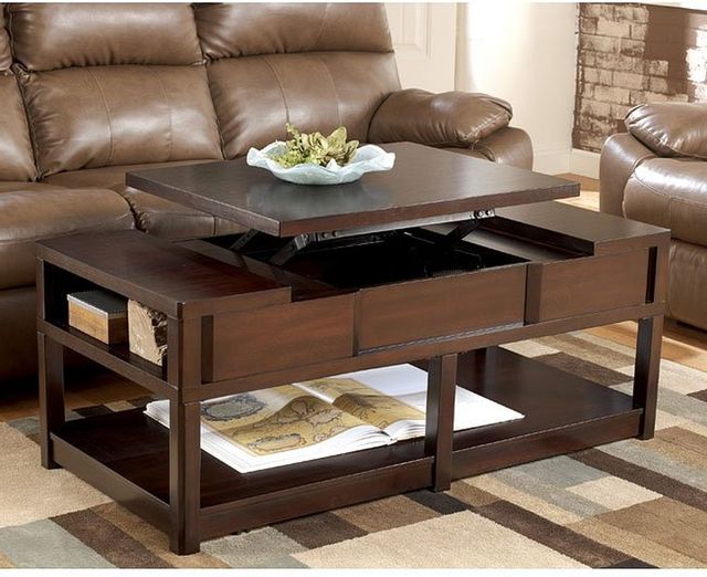 Signature Design by Ashley® Templenz Dark Brown Coffee Table 1
