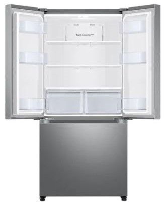 Samsung 17.5 Cu.Ft Fingerprint Resistant Stainless Steel French Door Refrigerator 17