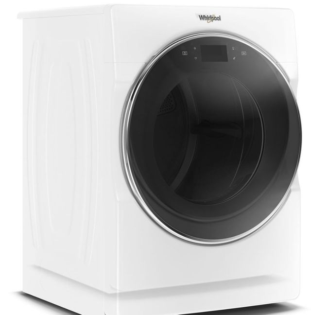 Whirlpool® 7.4 Cu. Ft. White Front Load Electric Dryer-1
