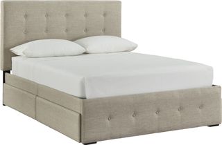 Signature Design by Ashley® Gladdinson Gray Full Upholstered Storage Bed