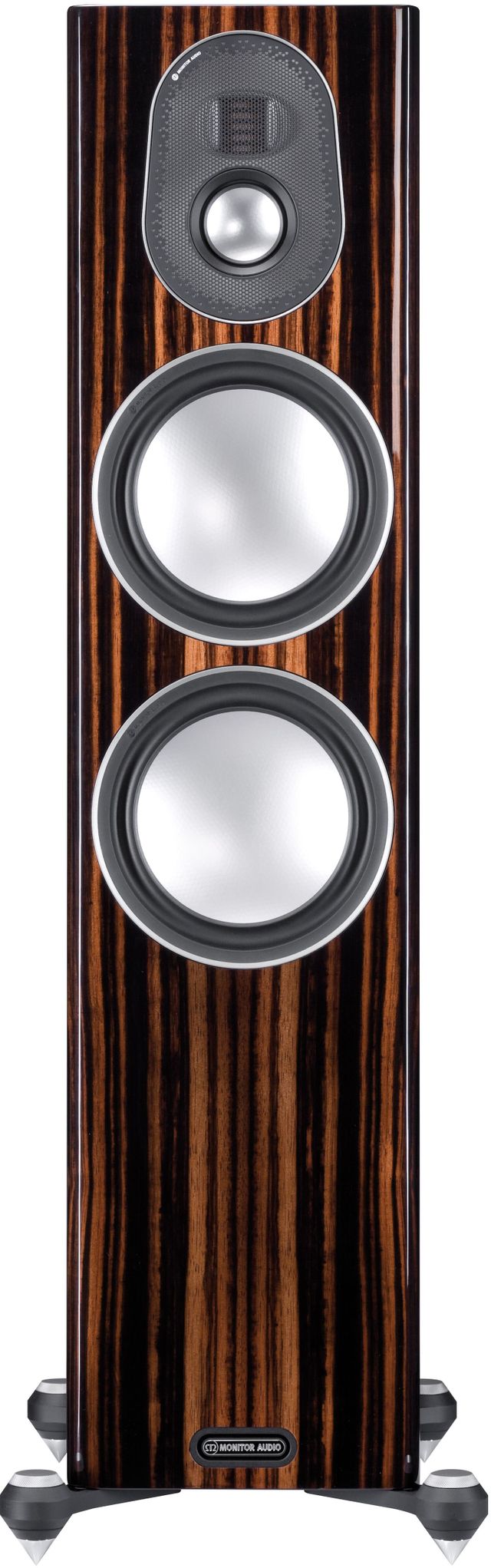 Monitor Audio Gold 300 Pair of Piano Ebony Floorstanding Speakers 3
