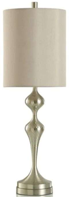 Stylecraft Nickel Table Lamp 