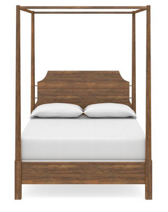 Bassett® Furniture Midtown Maple Queen Poster Bed