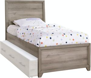 Samuel Lawrence Furniture River Creek Light Birch Twin Youth Bed