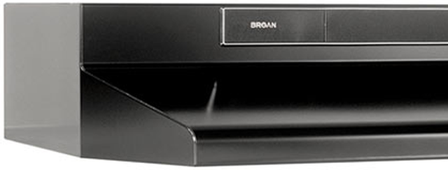 Broan® 46000 Series 24" Black Under Cabinet Range Hood 1