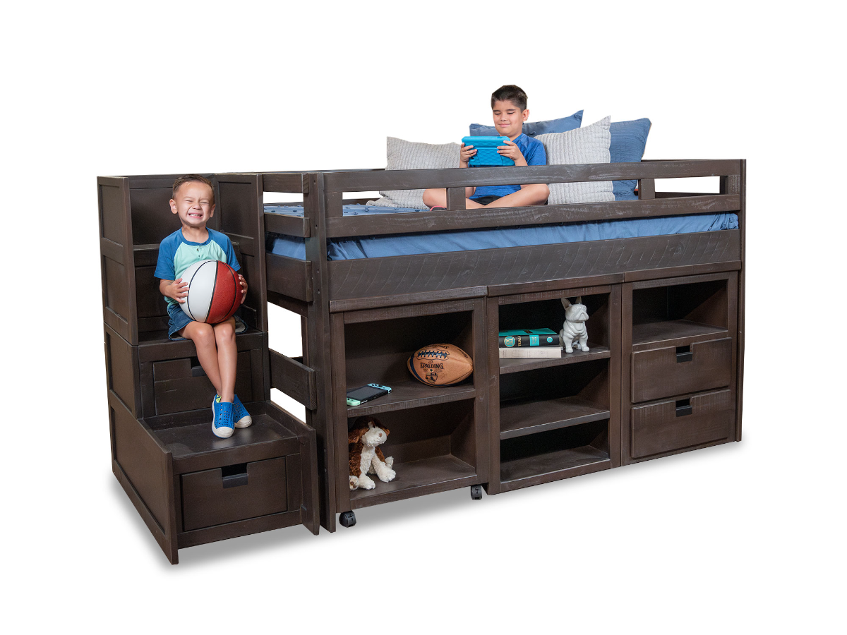 Junior loft deals bed with storage