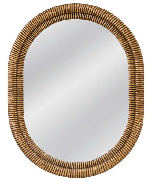 Bassett Mirror Santee Gold Wall Mirror | Bob Mills Furniture