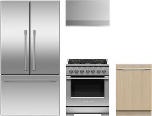 Fisher & Paykel 4 Piece Kitchen Appliance Package
