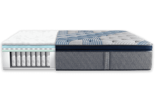 Serta® iComfort® Hybrid Blue Fusion 4000 Plush Pillow Top Queen Mattress 2