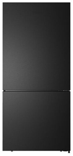 Réfrigérateur à congélateur inférieur à profondeur de comptoir de 31 po AVG® de 17,0 pi³ - Acier inoxydable noir