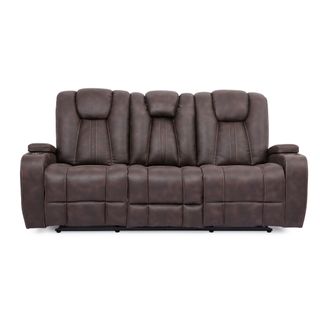 Cheers Travis Reclining Sofa with Drop Down Table