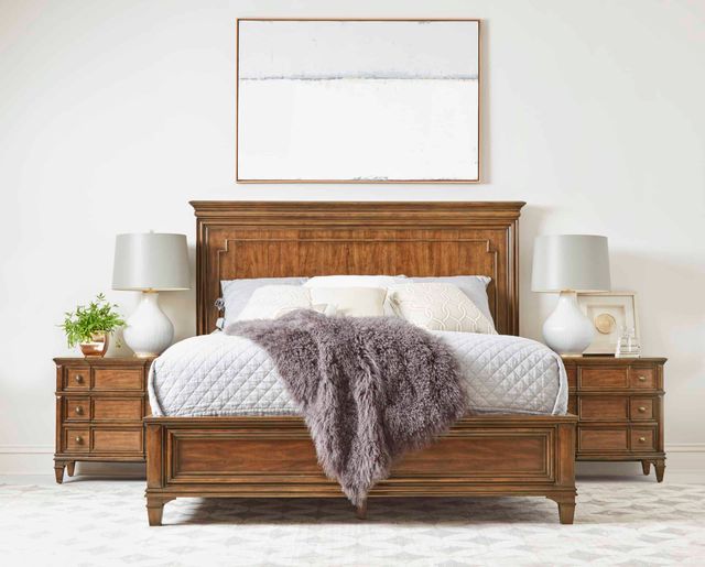 A.R.T. Furniture® Newel Vintage Cherry King Panel Bed 5