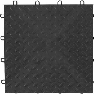 Gladiator® 4 Pack Charcoal Tile Flooring 