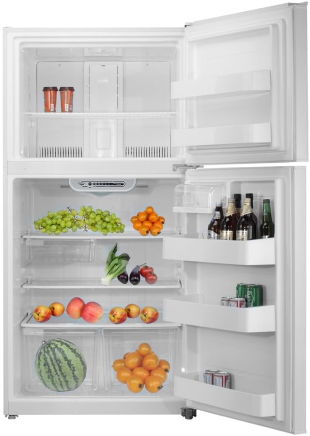 Midea® 21.0 Cu. Ft. White Top Mount Refrigerator 1