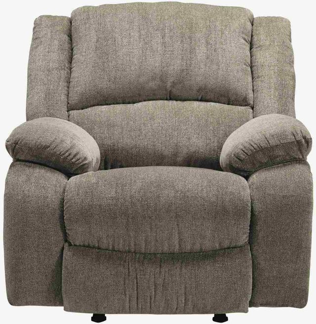 Signature Design by Ashley® Draycoll Pewter Rocker Recliner-2