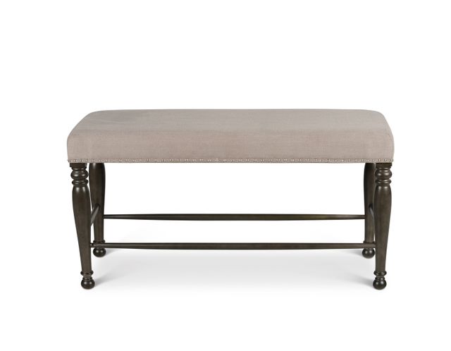 Steve Silver Co.® Caswell Harbor Grey Counter Bench-1