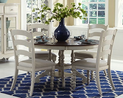 hillsdale pine island 5 piece dining set