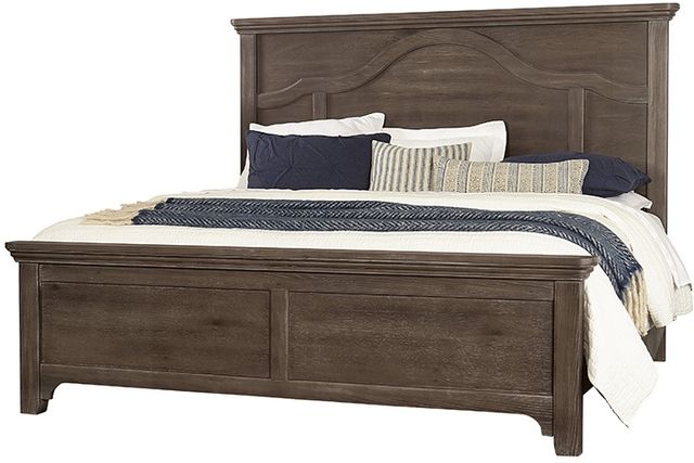 LM Co Home by Vaughan-Bassett Bungalow Folkstone Queen Mantel Bed 0