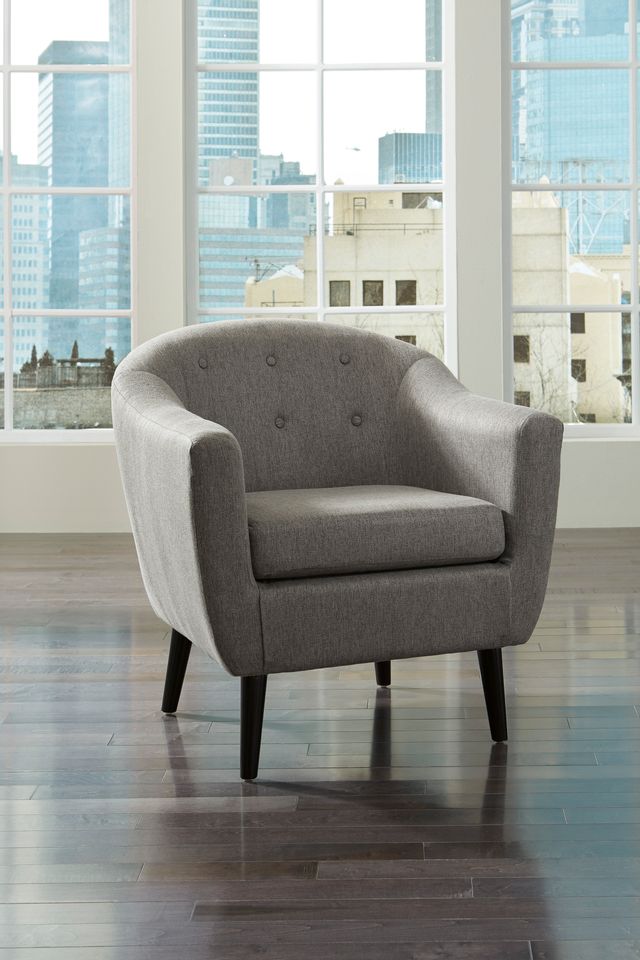 Signature Design by Ashley® Klorey Charcoal Accent Chair 1