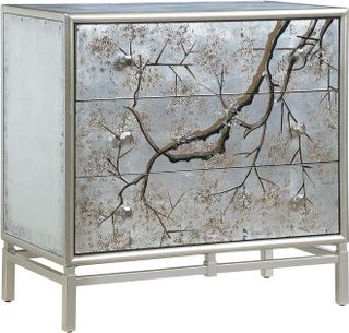 Coast2Coast Home™ Accents by Andy Stein Silvermist Winter Forest Chest