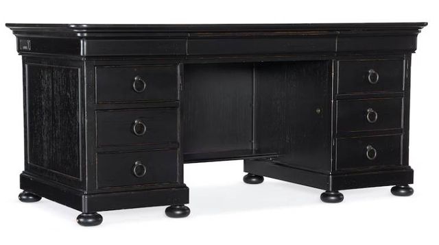 Hooker® Furniture Work Your Way Bristowe Tuxedo Executive Desk-0