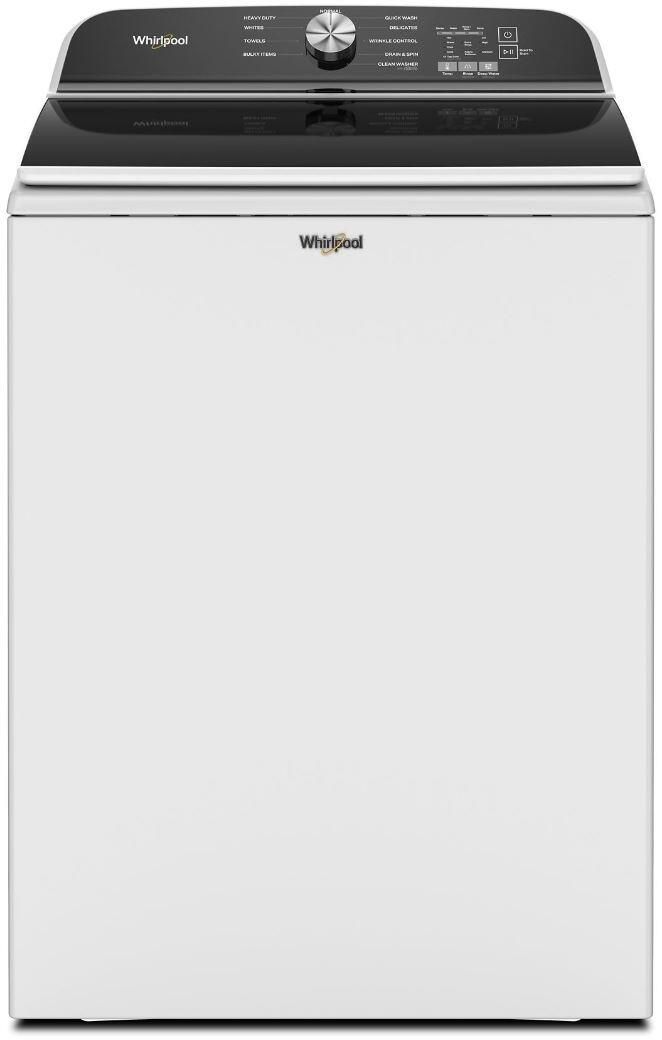 Whirlpool® 5.3 Cu. Ft. White Top Load Washer | Nason's Appliance ...