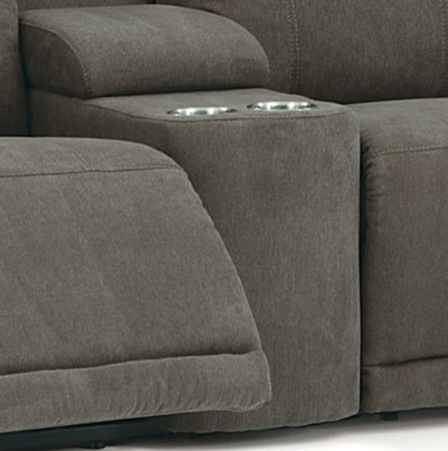 Palliser® Furniture Westpoint Manual Reclining Loveseat with Console-2