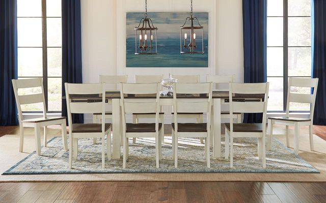 A-America® Mariposa CO Cocoa Bean Dining Table with Chalk Base