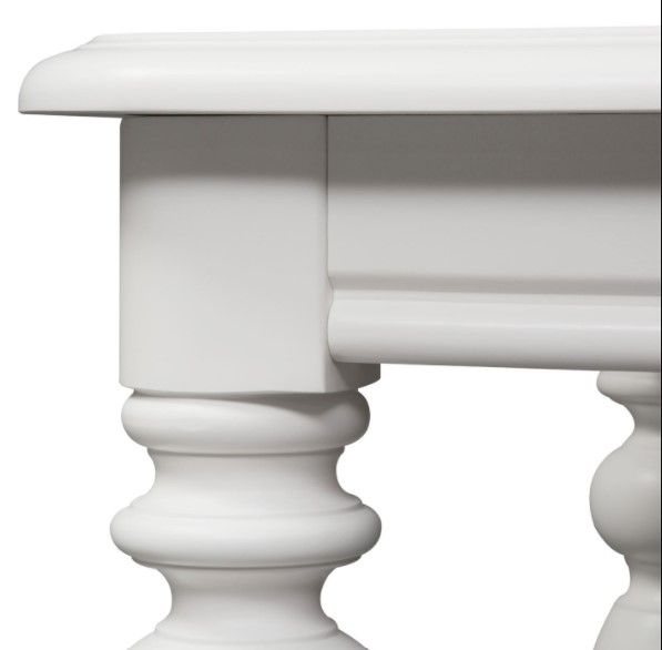 Liberty Furniture Summer House White Gathering Table-4