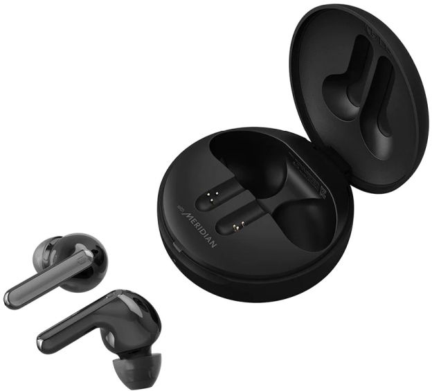 LG TONE Black Wireless Earbuds 3